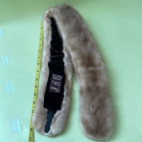 Vintage cream mink fur - Picture 8 of 12